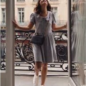 Smash + Tess Gray Mini Dress
